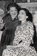 M. Callas con Elvira de Hidalgo