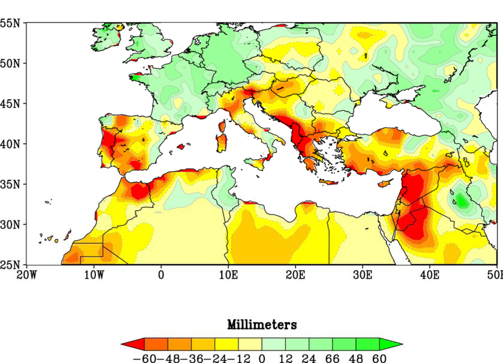 Clima del Mediterraneo