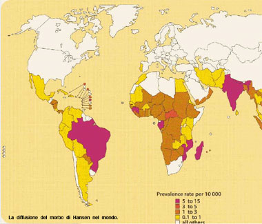 Distribuzione lebbra